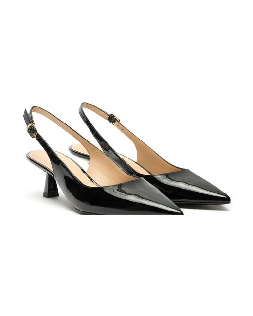 Stuart Weitzman Schoenen ,Zwart ,Sculpt Slingback 50 in het Black