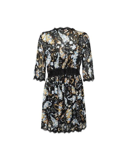 Ermanno Scervino Black Short Dresses