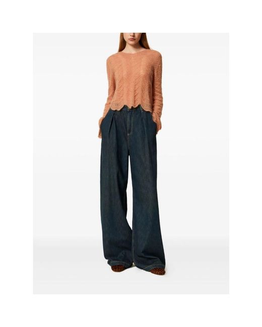 Twinset Blue Straight Jeans