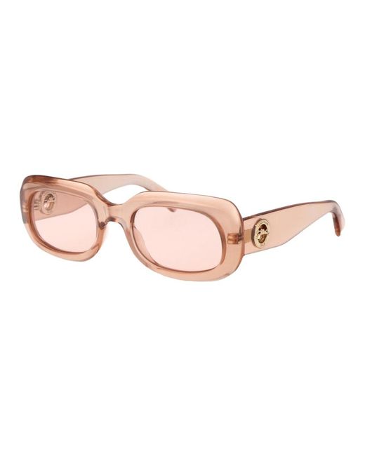Longchamp Pink Stylische sonnenbrille lo716s