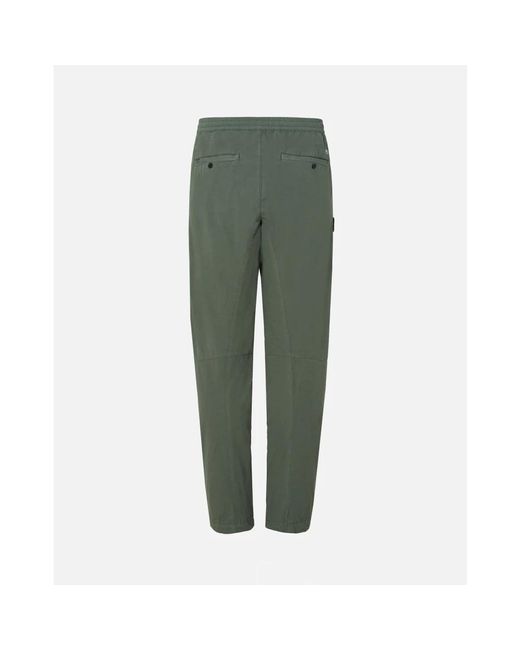 C P Company Green Slim-Fit Trousers for men