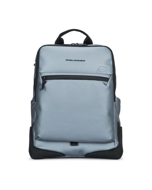 Piquadro Blue Backpacks