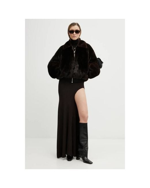 Coperni Maxi Jurken in het Black