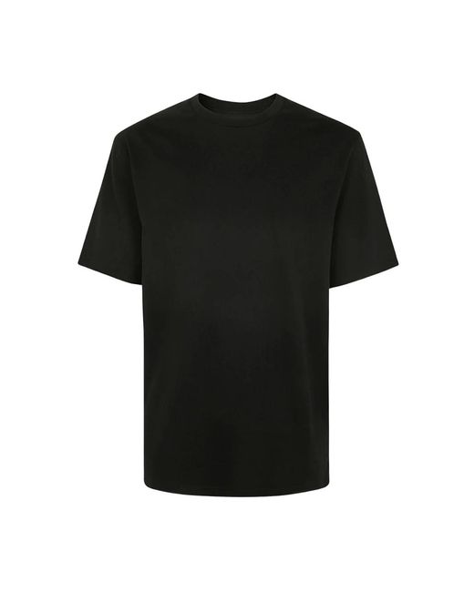 T-shirt nera di Jil Sander in Black da Uomo