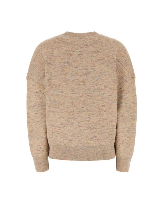 Isabel Marant Natural Round-Neck Knitwear