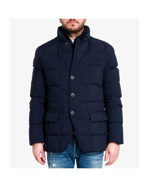 Down Jackets di Fay in Blue da Uomo