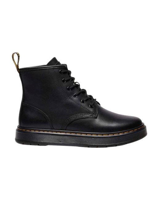 Dr. Martens Black Lace-Up Boots for men