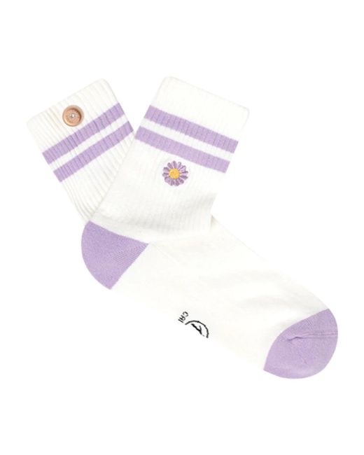 Socks Cabaïa de color Purple