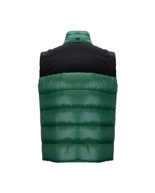 Herno Green Waistcoats for men
