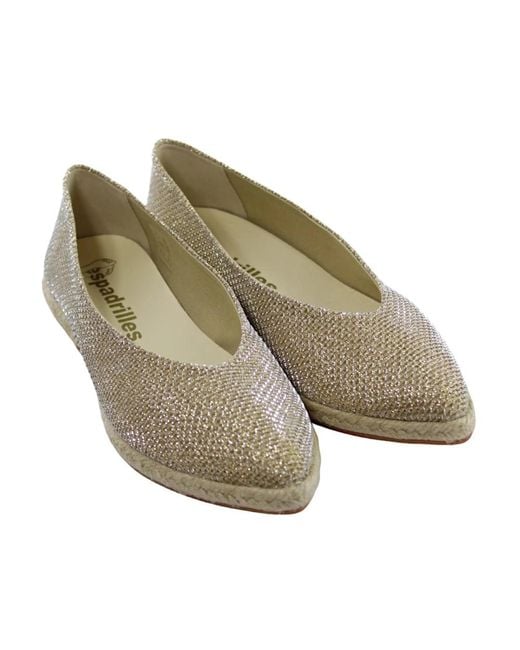 Espadrilles Natural Ballerina Shoes