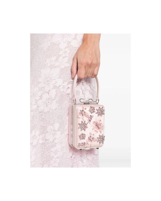 Self-Portrait Pink Clutches