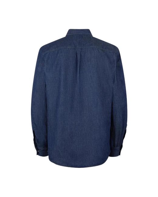 DSquared² Blue Denim Shirts for men