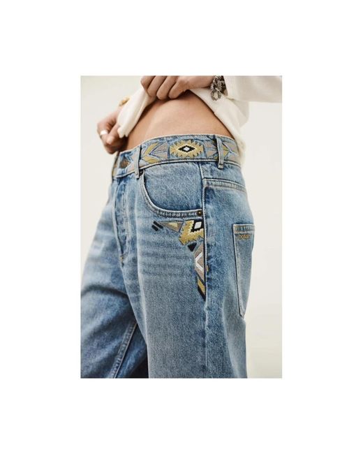 Loose-Fit Jeans Ba&sh en coloris Blue