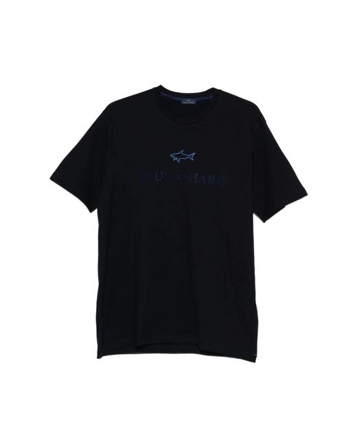 Paul & Shark T-Shirts in het Black voor heren