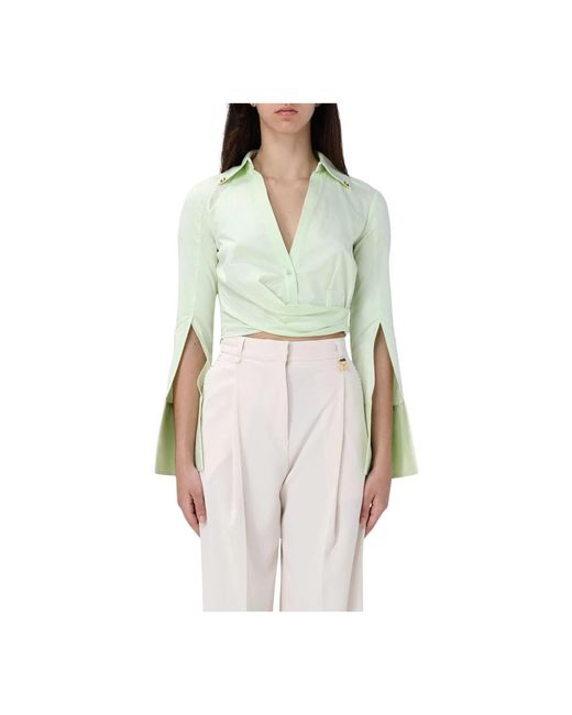 Blouses di Elisabetta Franchi in Green