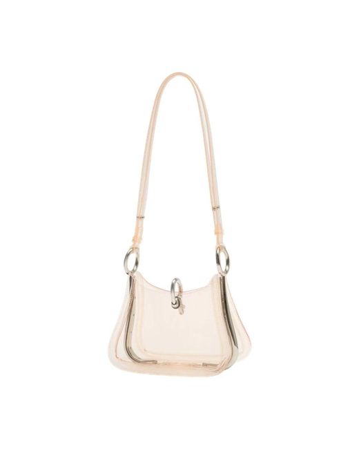 Rabanne Natural Shoulder Bags
