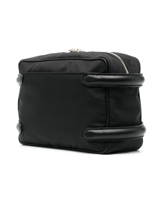 McQueen Black Cross Body Bags