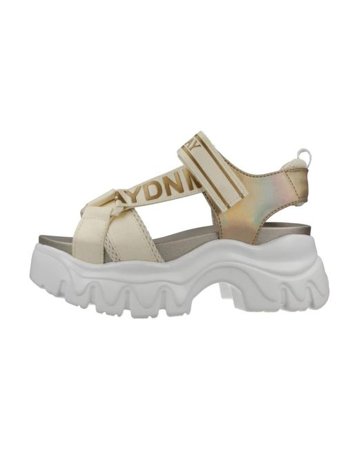 Flat Sandals di Replay in Metallic