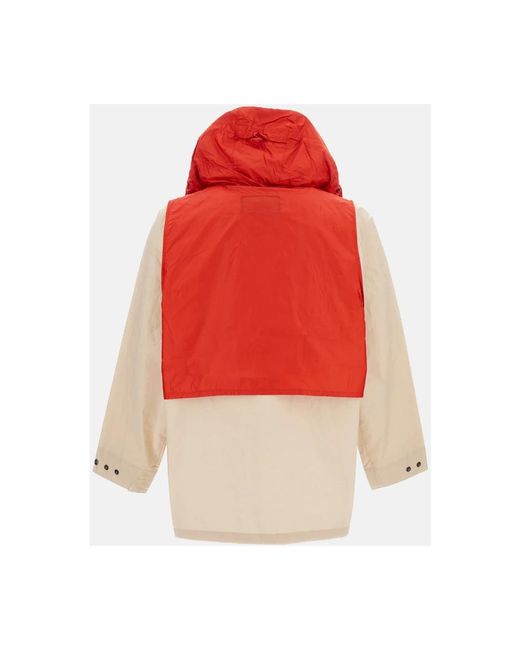 Barbour Jassen ,Veelkleurig ,Katoen Transport Smock Jacket in het Red voor heren