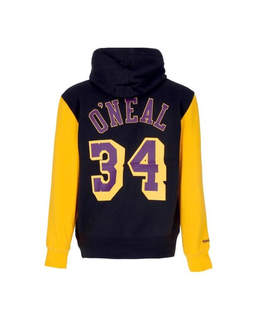 Mitchell & Ness Blue Hoodies for men