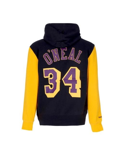 Mitchell & Ness Blue Hoodies for men