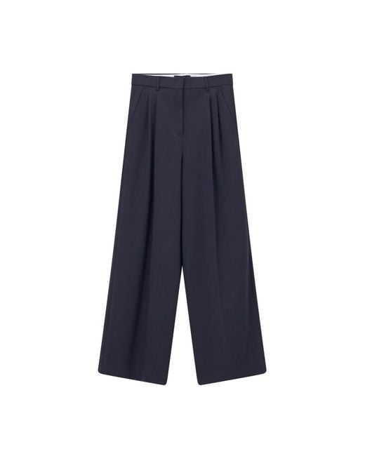 Weekend by Maxmara Blue Wide Trousers