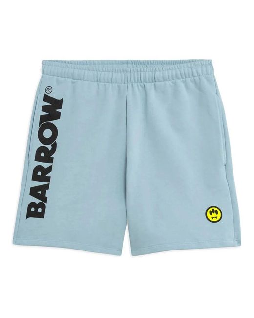 Barrow Blaue Sweatshorts in Blue für Herren
