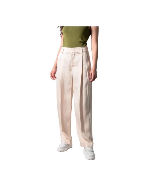 Vince Pink Wide Trousers