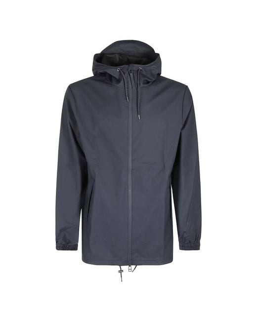 Rains Blue Rain Jackets for men