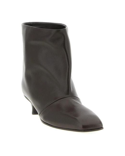 Vicini Black Heeled Boots