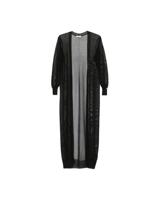 Herno Black Long Knitwear