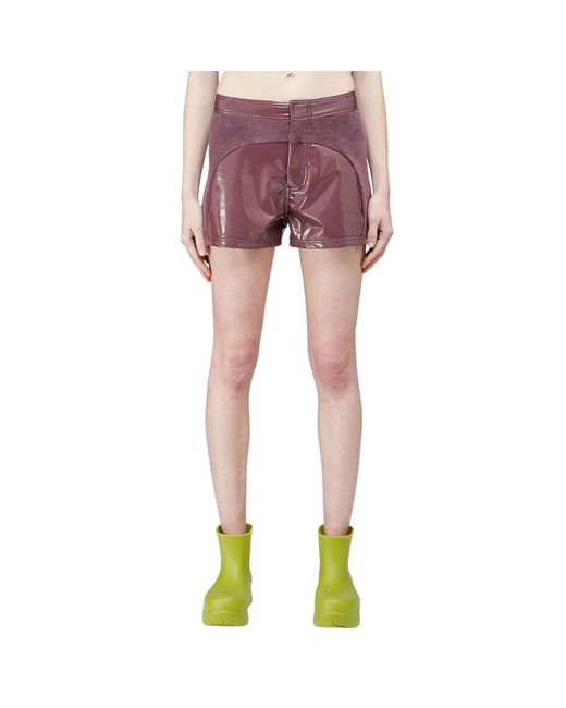 Maisie Wilen Purple Short Shorts