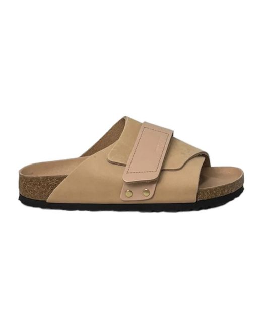Birkenstock Brown Sliders