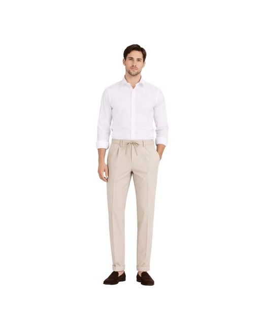 BRIGLIA Natural Chinos for men