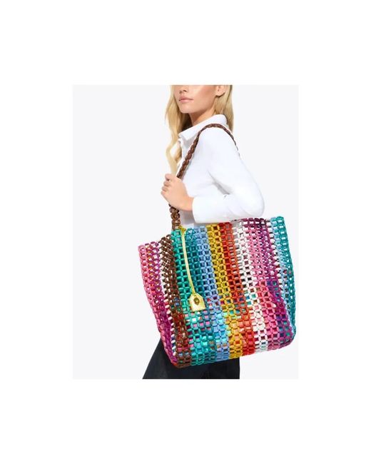 Kurt Geiger Red Shopping Bags