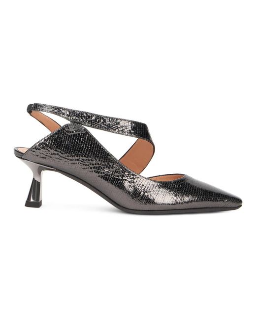 Alberta Ferretti Gray Pumps