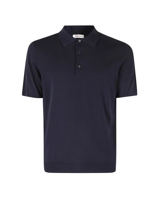 Kangra Blue Polo Shirts for men