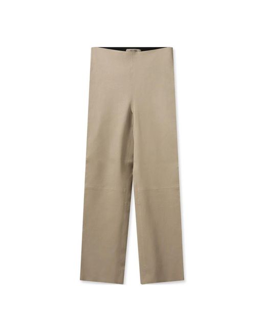 Mos Mosh Natural Straight Trousers