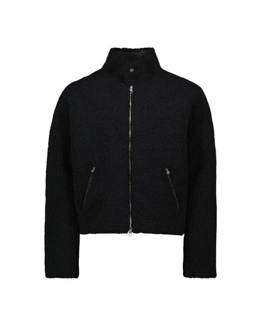 Courreges Black Winter Jackets for men