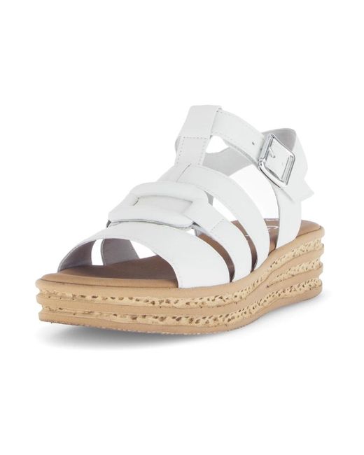 Flat Sandals Gabor en coloris White