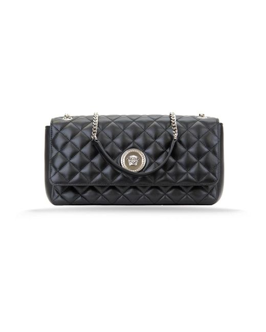 Versace Black Shoulder Bags
