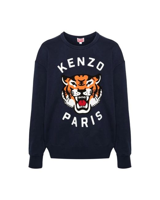 KENZO Dunkelblauer sweatshirt ss24 in Blue für Herren