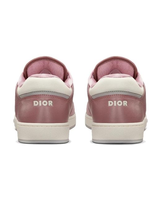 Dior Pink Luxus leder sneakers