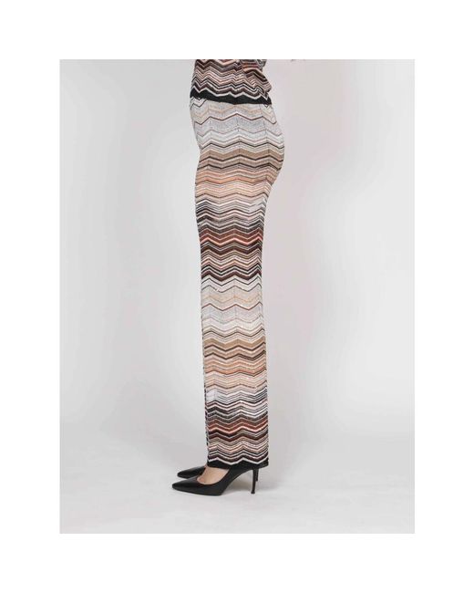 Missoni Brown Wide Trousers