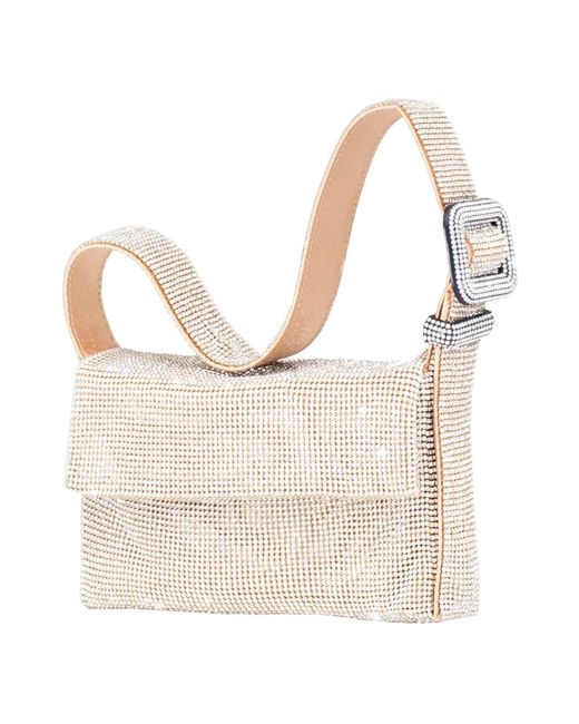 Shoulder Bags Benedetta Bruzziches de color White