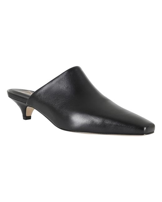 Giampaolo Viozzi Black Heeled Mules