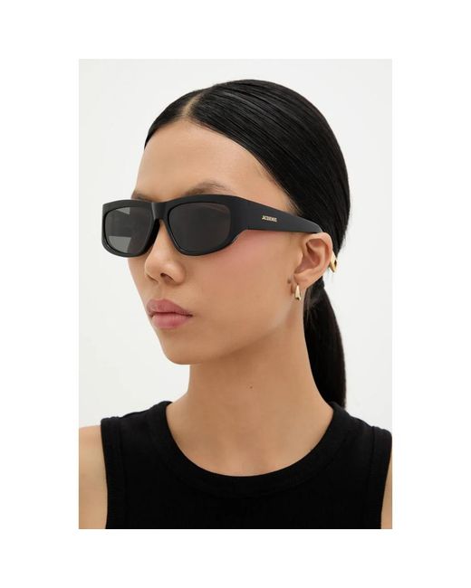 Pilota occhiali da sole di Jacquemus in Black