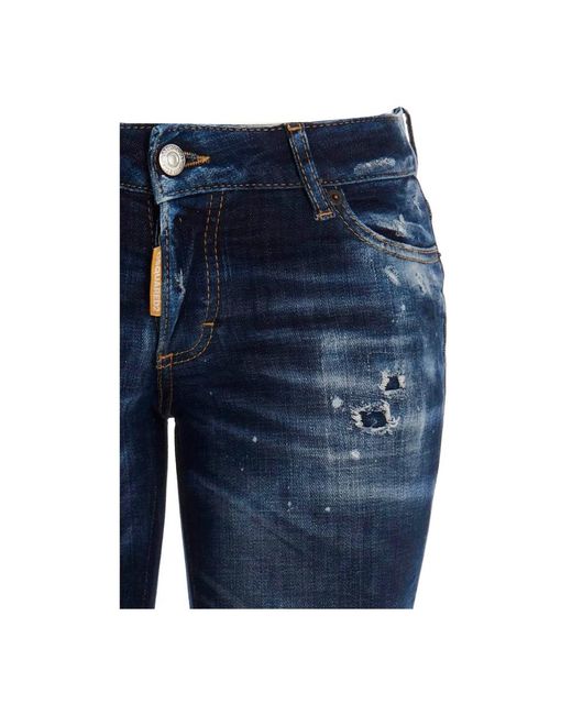 DSquared² Blue Slim-fit jeans