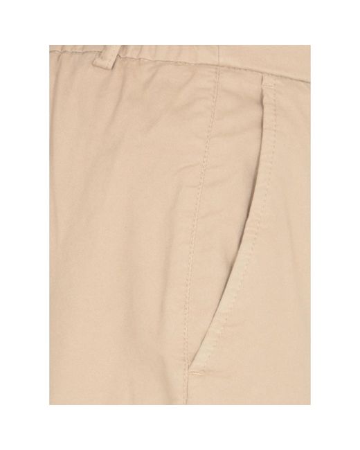 Peserico Slim-fit trousers in Natural für Herren