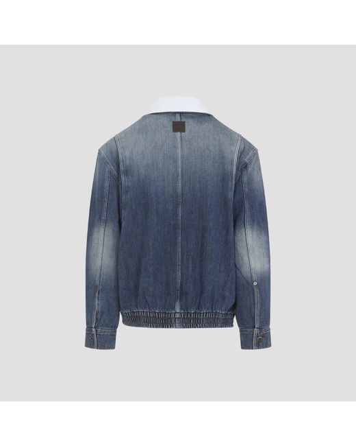 Denim Jackets Loewe de hombre de color Blue